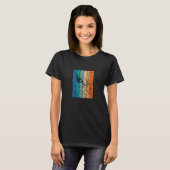 T-shirt Saut à la perche rétro (Devant entier)