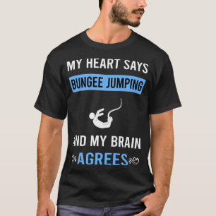 T-shirt Saut à l'élastique de mon cœur