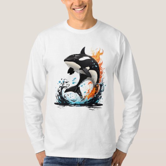 T-shirt saut dauphin océanique 2023 (Devant)
