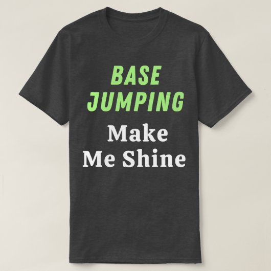 T-shirt Saut de base8 (Design devant)