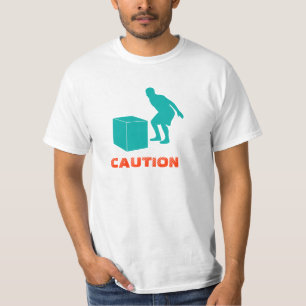 T-shirt Saut de boîte de précaution