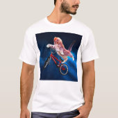 T-shirt Saut de chat en vélo (Devant)
