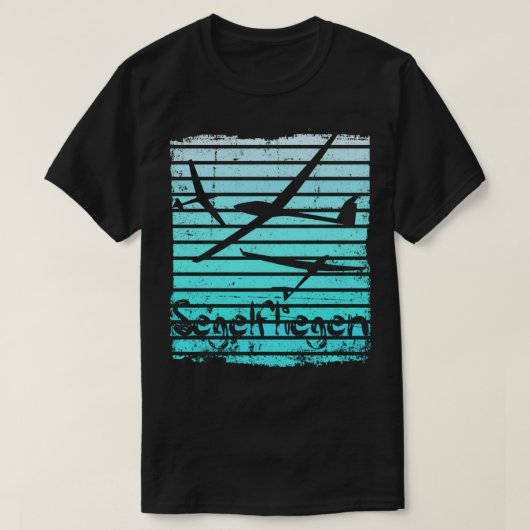 T-shirt Saut de planeur Pilote de planeur 1 (Design devant)