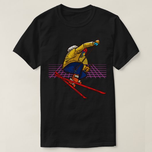T-shirt Saut de ski (Design devant)