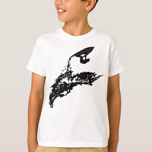 T-shirt Saut de ski de jet grand (Devant)