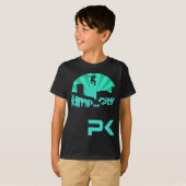 T-shirt Saut de toit de Parkour (Devant entier)