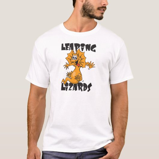 T-shirt saut des lézards (Devant)