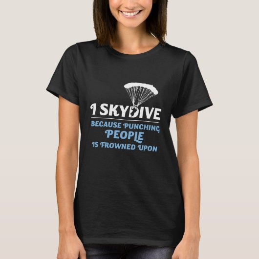 T-SHIRT SAUT EN PARACHUTE 6 (Devant)