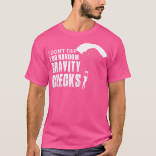 T-shirt Saut en parachute drôle