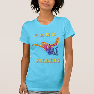 T-shirt Saut en parachute en chute libre sports extrêmes s