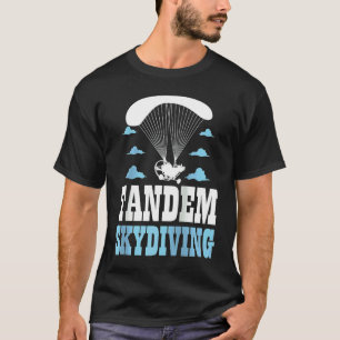 T-shirt Saut en parachute Parachute Parachutiste Saut en t