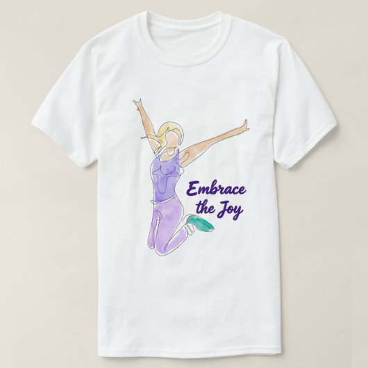 T-shirt Saut joyeux (Design devant)
