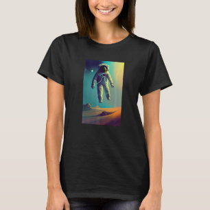 T-shirt Saut Spaceman Universe Space Astronaut Galaxy P