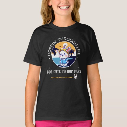 T-shirt Sauter à travers la vie (Devant)