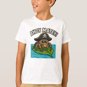 T-shirt Sauter Pirate Spider Aventure Capitaine Webbeard
