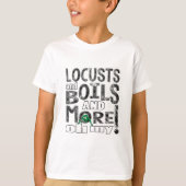 T-shirt Sauterelles de la Pâque (Devant)