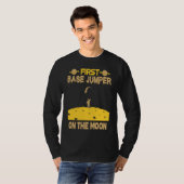 T-shirt Sauteur de base sur la Lune (Devant entier)
