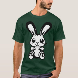 T-shirt Sautez au printemps avec cette adorable lapin de P