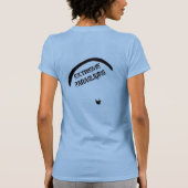 T-shirt Sautez de la falaise - parapentisme (Dos)