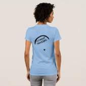T-shirt Sautez de la falaise - parapentisme (Dos entier)