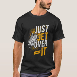 T-shirt SAUTEZ LE SIMPLEMENT Sport Équestre Saut d'Obstacl