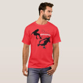 T-shirt sauts en patin (Devant entier)