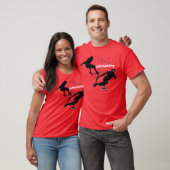 T-shirt sauts en patin (Unisexe)