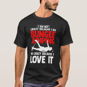 T-shirt Sauts Pour Hommes Adrénaline Bungy Femme Enfant