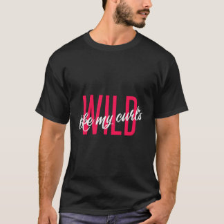 T-shirt Sauvage Comme Mes Boules Mignonne Funny Curly Hair