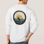 T-Shirt sauvage d'aventurier (Dos)