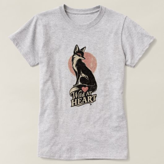 T-SHIRT SAUVAGE DE NATURE (Design devant)