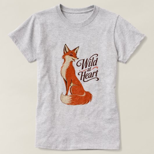 T-SHIRT SAUVAGE DE NATURE (Design devant)