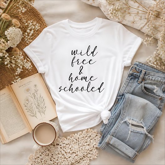 T-shirt Sauvage et à la maison
