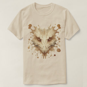T-shirt sauvage et étrange
