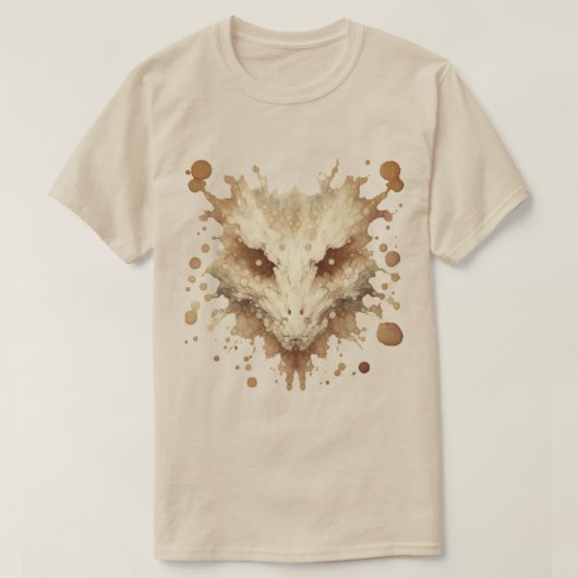 T-shirt sauvage et étrange (Design devant)