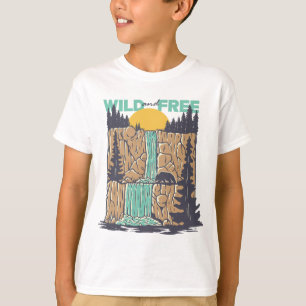 T-shirt Sauvage et libre