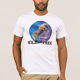 T-shirt Sauvage et libre - Mustang