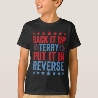 T-shirt Sauvegarde Terry Placez-Le Dans Feu Inverse 4e