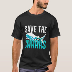 T-shirt Sauvegarder Les Requins Protection Espèces de Requ