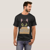 T-shirt Sauver Des Chats Travailleur Du Centre D'Adoption  (Devant entier)