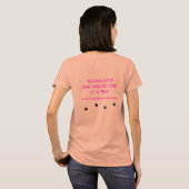 T-shirt Sauver des vies... (Dos entier)