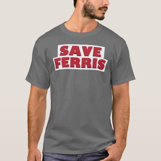 T-shirt Sauver Ferris boy (Devant)