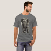 T-shirt Sauver la faune Éléphants (Devant entier)