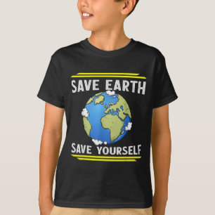 T-shirt Sauver la Terre Sauvez-Vous