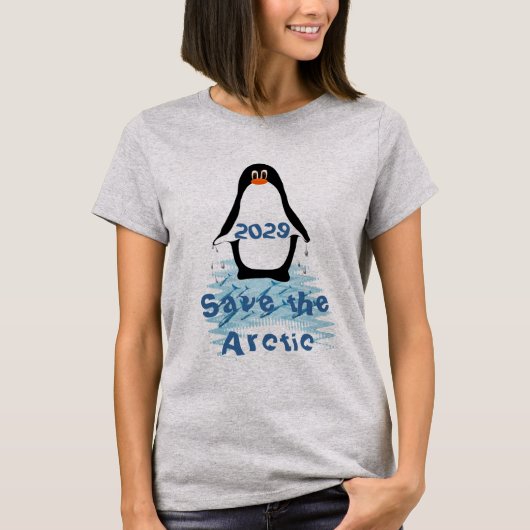T-shirt Sauver l'Arctique (Devant)