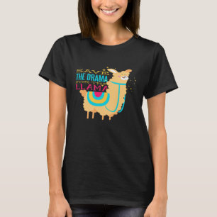 T-shirt Sauver Le Drame Pour La Conception Cool De Lama