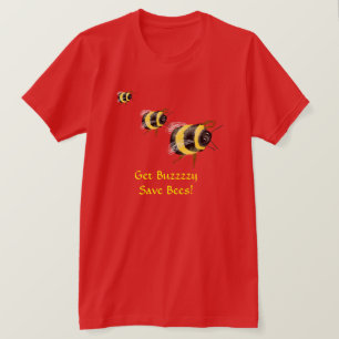 T-shirt SAUVER LES ABEILLES et sauver le monde