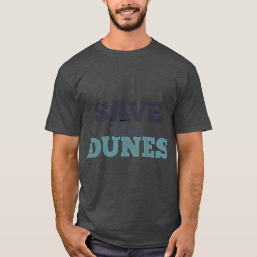 T-shirt Sauver les Dunes Oversized (Devant)