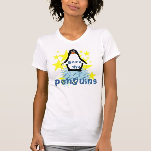 T-shirt Sauver les Manchots (Devant)