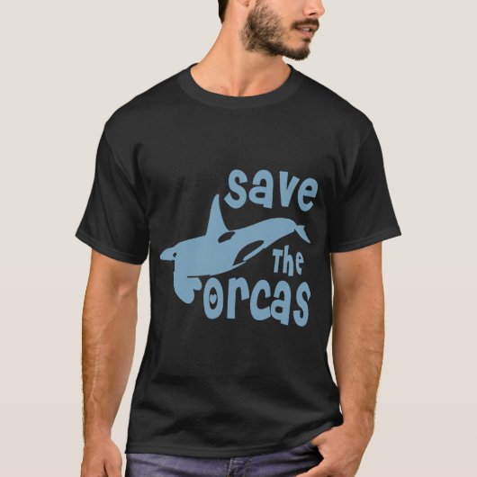 T-shirt Sauver les orques (Devant)